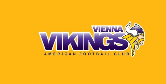 AFC Vienna Vikings Logo yellow